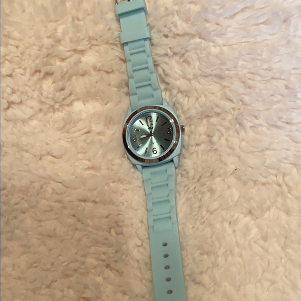 Baby blue watch